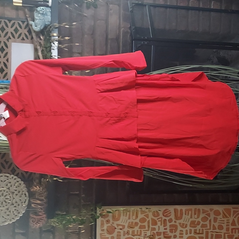 High-Low Classic Blouse by MENGSI